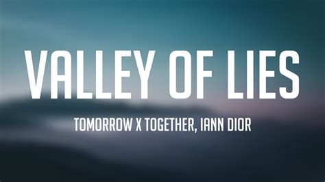 valley of lies tomorrow